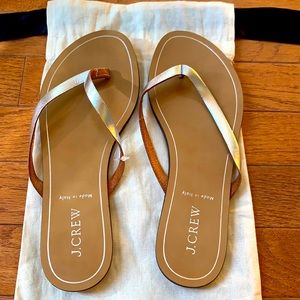 J. Crew Sandle-brand new genuine leather